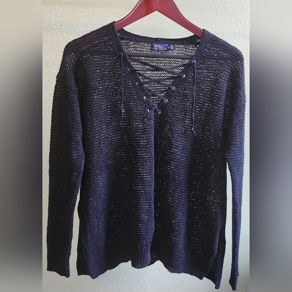 POLO Ralph Lauren Linen Sweater - Picture 1 of 4